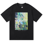 Logo Pattern Print T-Shirt