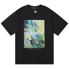 Logo Pattern Print T-Shirt