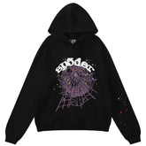 Spider Web Hoodie-Black #8202