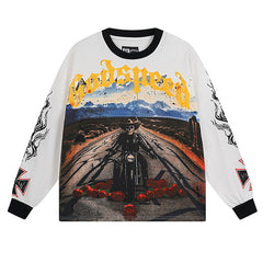 Long Lonely Road LS Long Sleeve T-Shirt