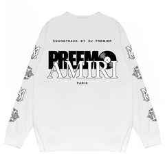 Letter Print Long Sleeve T-Shirts