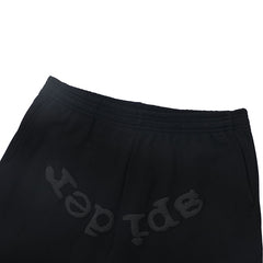 Logo Foam Printing Pant-Black #8310