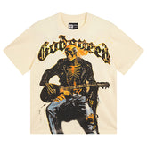 Skeletons Guitarist T-Shirts #3008