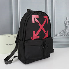 Red Arrows Printed Backpack