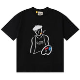 Glittered Logo Printed T-Shirt