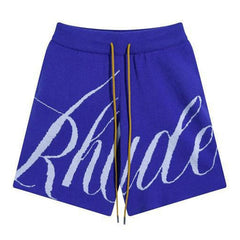 Logo Intarsia-knit Shorts
