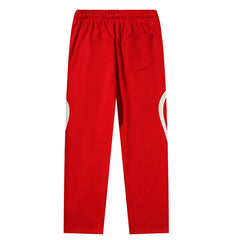 Sports Jet Black / Red Sweatpants