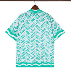 Casablanca Multi Color Printed Shirt #267