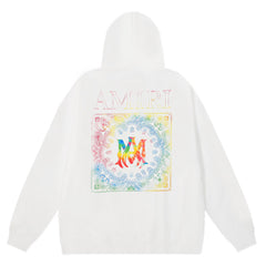 Logo Print Cotton Pullover Hoodie