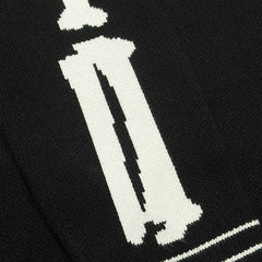 Skull Knit Sweater Oversize