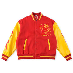 Records Werewolf Letterman Jacket