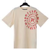 Men's Pink Vertigo Pa Cotton T-Shirt