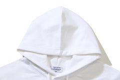 Ramage Flower Arrow Drawstring Hoodie