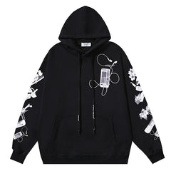 Hoodie With Scan Arr Over Print