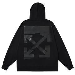 Rubber Arrow Slim Zip Hoodie