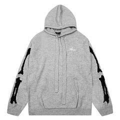 Grey Core Sweater Hoodie