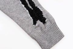 Grey Core Sweater Hoodie