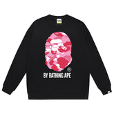 BAPE Ape Head Pattern Print Sweatshirt