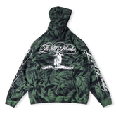 Green Marble Paradise Hoodie