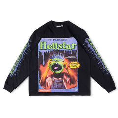 Horror Book Long Sleeve Tee