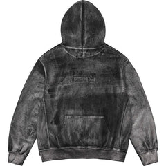 MM6 Foil Box Logo Hooded Sweatshirt