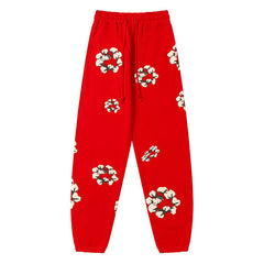 Kapok Pattern Printed Sweatpant