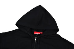 24FW Embroidery Logo Zip Hoodie