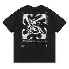 Arrow Logo Pattern T-Shirts