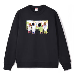 Kids Pattern Crewneck Sweatshirts
