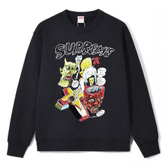 x Daniel Johnston Crewneck Sweatshirts