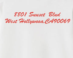 Hollywood Box Logo Crewneck Sweatshirts