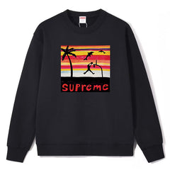 Spiral Crewneck Sweatshirts