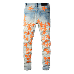 Star Patch Jeans #824