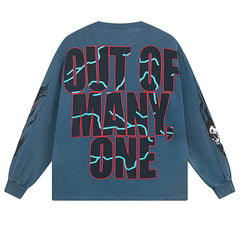 Sunset Drift Layered Long Sleeve T-Shirt