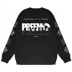 Letter Print Long Sleeve T-Shirts