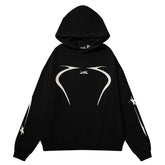 Sports Jet Black / Red Hoodie