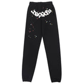 Classic Flame Logo Graffiti Pant-Black #146
