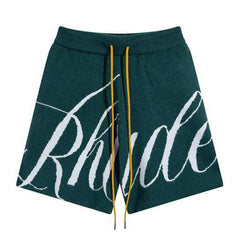 Logo Intarsia-knit Shorts