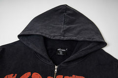 Acid Wash “Deserted” Hoodie