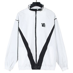 Lightweight Bomber Jacket Zip Up Windbreaker