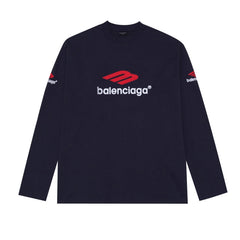 Balenciaga 3B Sports Icon Long Sleeve T-Shirt Oversize