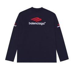 Balenciaga 3B Sports Icon Long Sleeve T-Shirt Oversize