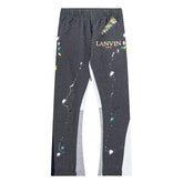 x Lanvin Painted Flare SweatPants