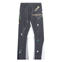 x Lanvin Painted Flare SweatPants