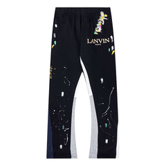 x Lanvin Painted Flare SweatPants