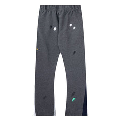x Lanvin Painted Flare SweatPants
