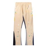 X Lanvin Painted Flare SweatPants