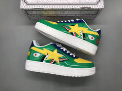 Bapesta Low M2 'Green Shark Face'