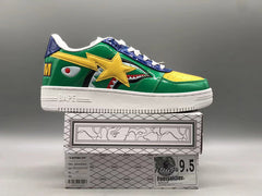 Bapesta Low M2 'Green Shark Face'