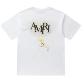 Crystal Embellished Champagne Logo T-Shirts